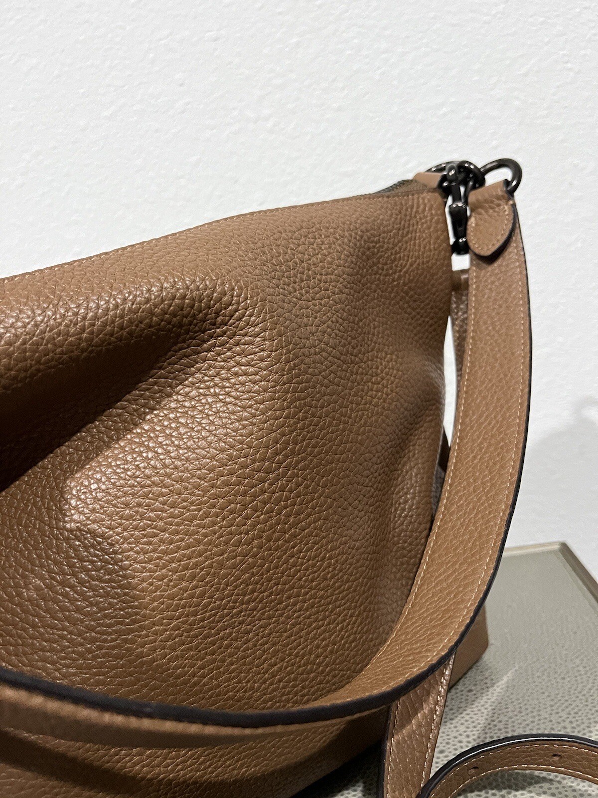 Coach 4609 Shay Shoulder Bag Vintage Khaki Soft Leath… Gem