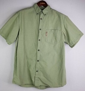 Columbia Sportswear Company Mens Plaid Button down Short Sleeve Shirt