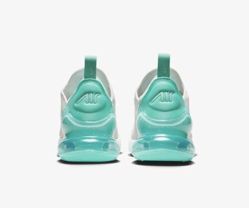 Nike Air max 270 Womens Kids Sneakers GS Size US 5Y (6.5W) Jade White Shoes New✅ - Picture 4 of 13