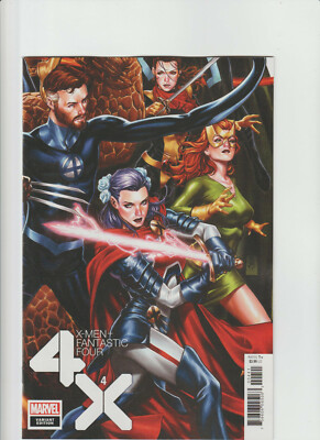 MARVEL COMICS X-MEN & FANTASTIC FOUR #4 SEPTEMBER 2020 CONNECTING VARIANT NM