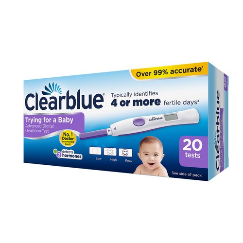 CLEARBLUE Advanced Digital Ovulation Test With Dual Hormone Indicator clearblue-advanced-digital-ovulation-test-with-dual-hormone-indicator