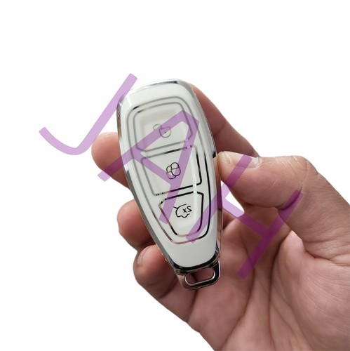 KEY FOB SHELL COVER CASE TPU FOR FORD FOCUS 3 4 MONDEO MK3 MK4 FIESTA ECOSPORT - Picture 11 of 13