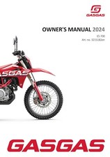 GAS GAS GASGAS Owners Manual Book Guide 2024 ES 700 US
