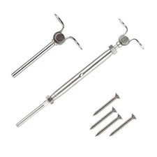 T316 Stainless Steel Cable Railing Tensioner sets for 1/8" Cable 