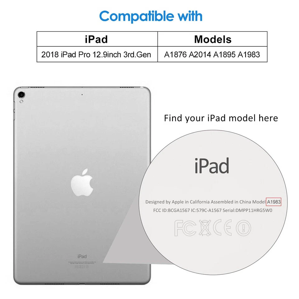 3x Protector de Pantalla Mate para Nuevo Apple iPad Pro 12.9"/Air 13-Compatible con Face ID Foto 4 de 4