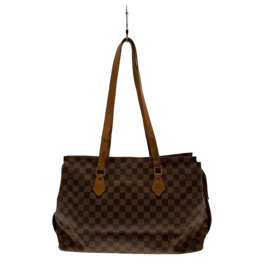 LOUIS VUITTON Damier Colombine 100th Anniversary Tote Bag PVC N99037 Preowned For Sale-image