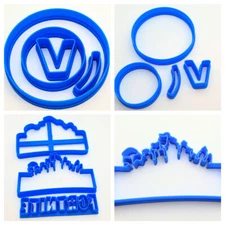 Custom cookie cutters - Multi cutter sets for fondant - gaming themed