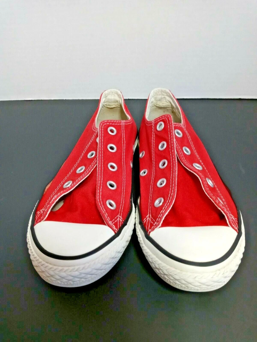 red converse youth size 2