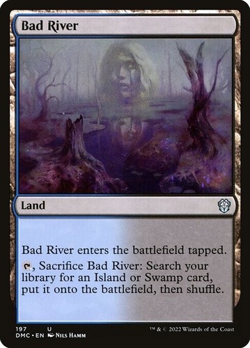 NM Bad River, MTG, Dominaria United, Magic the Gathering, 197