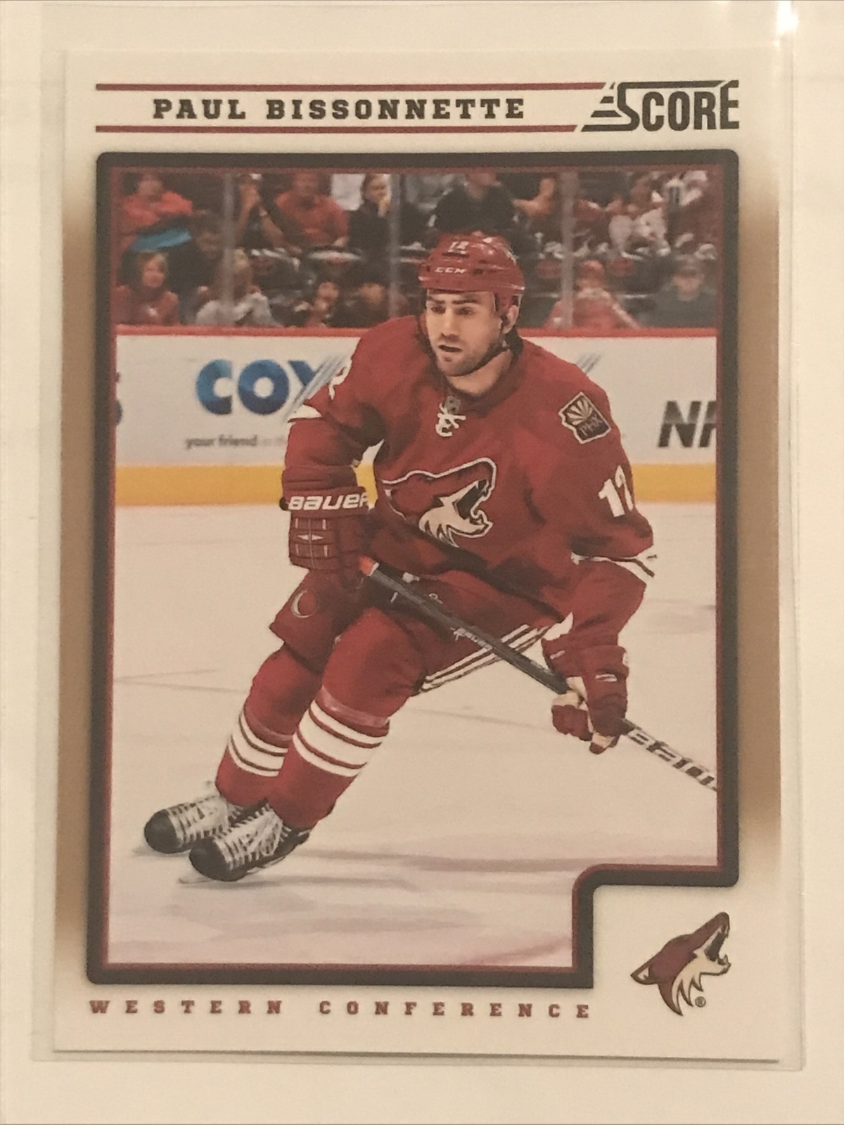 2012-13 Score Paul Bissonnette #358 GOLD Rush
