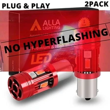 LED REAR Red Plug & Play 1156 CANBUS Turn Signal Lamp,🚫 Resistor/Flasher Relay