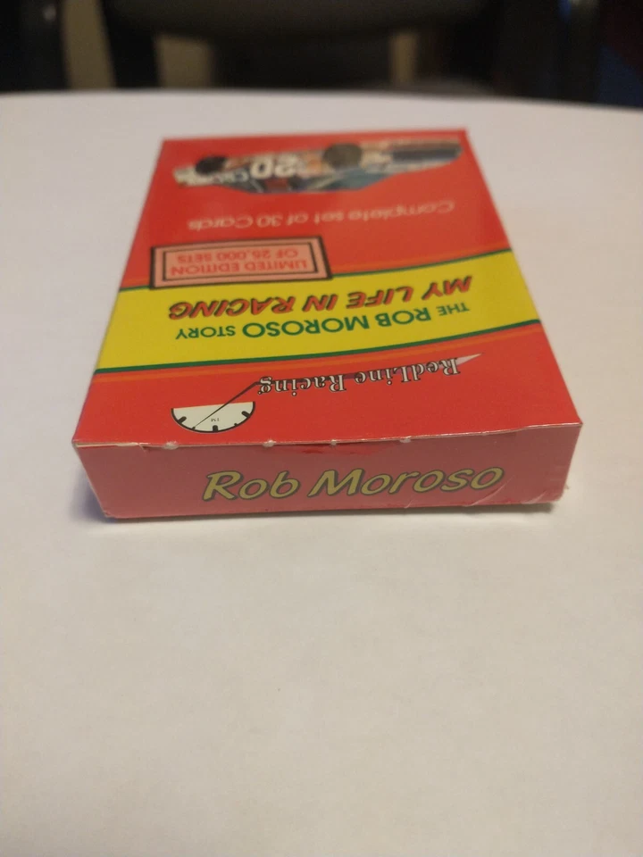 Rob Moroso Story My Life in Racing 30 card set Red Line Racing limited ed. - Image 4 of 4