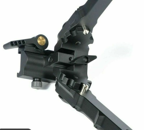 7"- 9"Aluminum V9 Adjustable Flat Spring Rifle Bipod QD Picatinny Mount Hunting - Picture 5 of 11