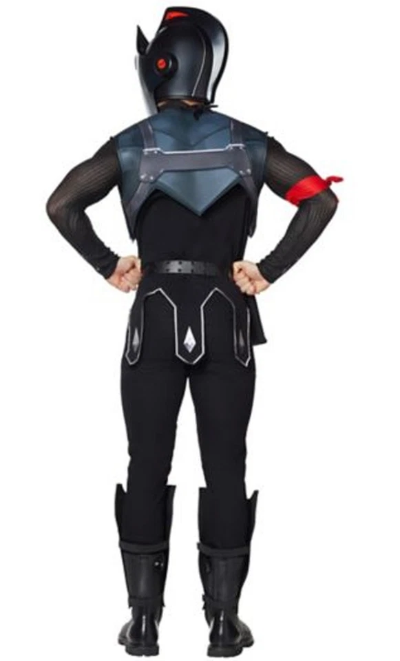 Disfraz de Caballero Negro Fortnite Epic Games Spirit Adulto Talla Mediana ¡NUEVO! Foto 2 de 2