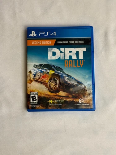 Dirt Rally (Sony PlayStation 4 PS4, 2016) Game Disc & Case *Great Condition*