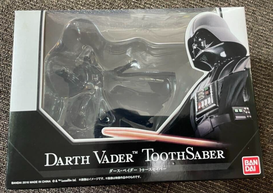 Star Wars DARTH VADER TOOTHSABER Figure Toothpick Dispenser BANDAI