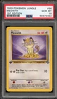 Pokemon Meowth Jungle 1st Edition #56 PSA 10 Gem Mint