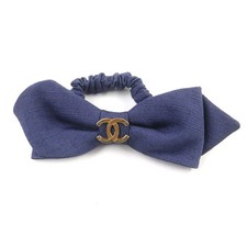CHANEL Hair Accessories Scrunchie Other Colors Unspecified One Size Used