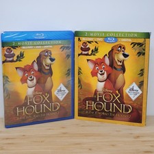 The Fox And The Hound 1 & 2 Blu-ray + DVD Disney Club Slipcover Brand New Sealed