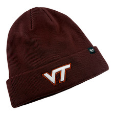 '47 Brand Virginia Polytechnic Institute Tech Hokies Maroon Knit Cuffed Beanie