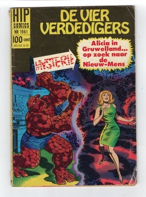1967 MARVEL FANTASTIC FOUR #66 & #67 1ST APP OF HIM ADAM WARLOCK RARE KEY DUTCH