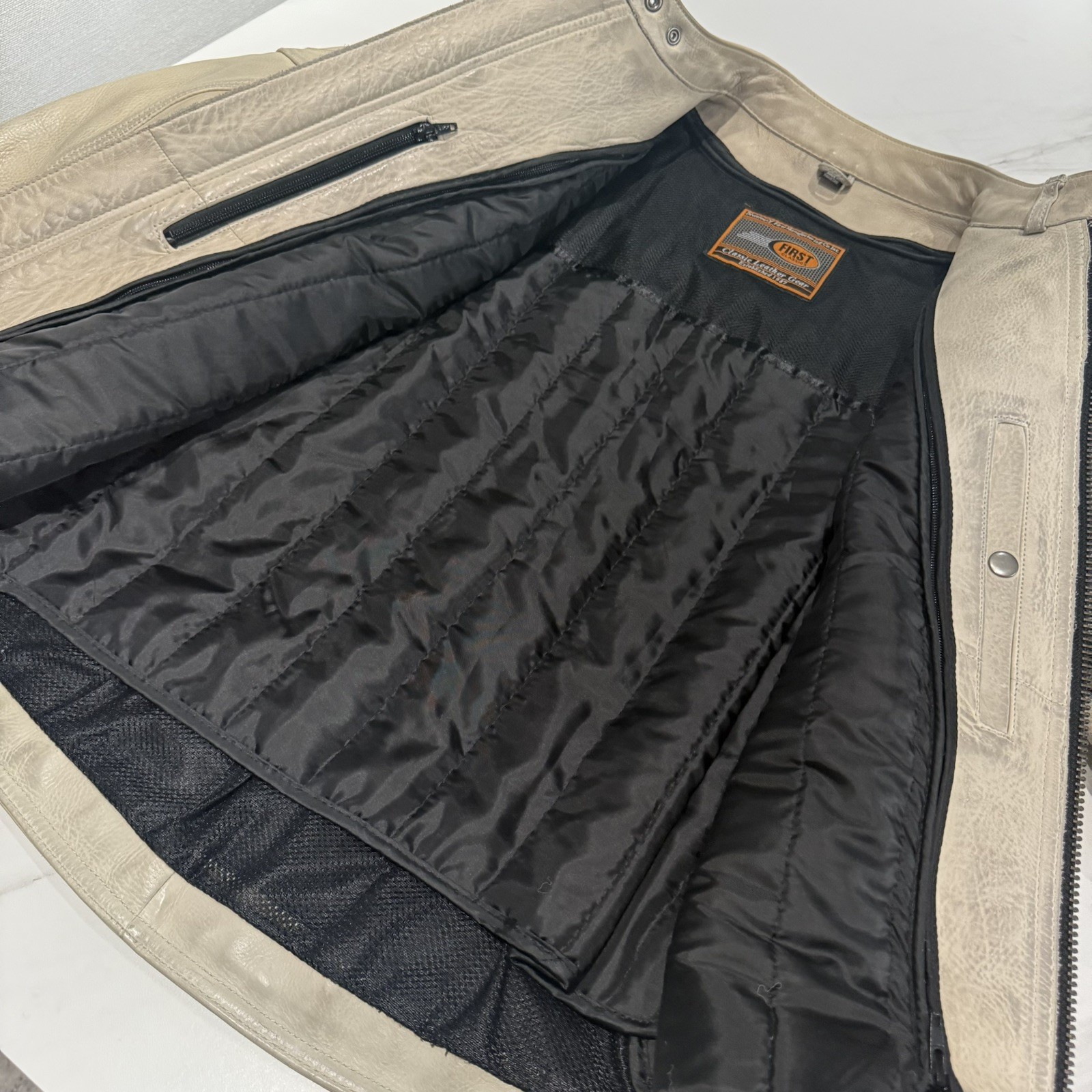 Leather Motorcycle Jacket - First Classics Men’s … - image 9