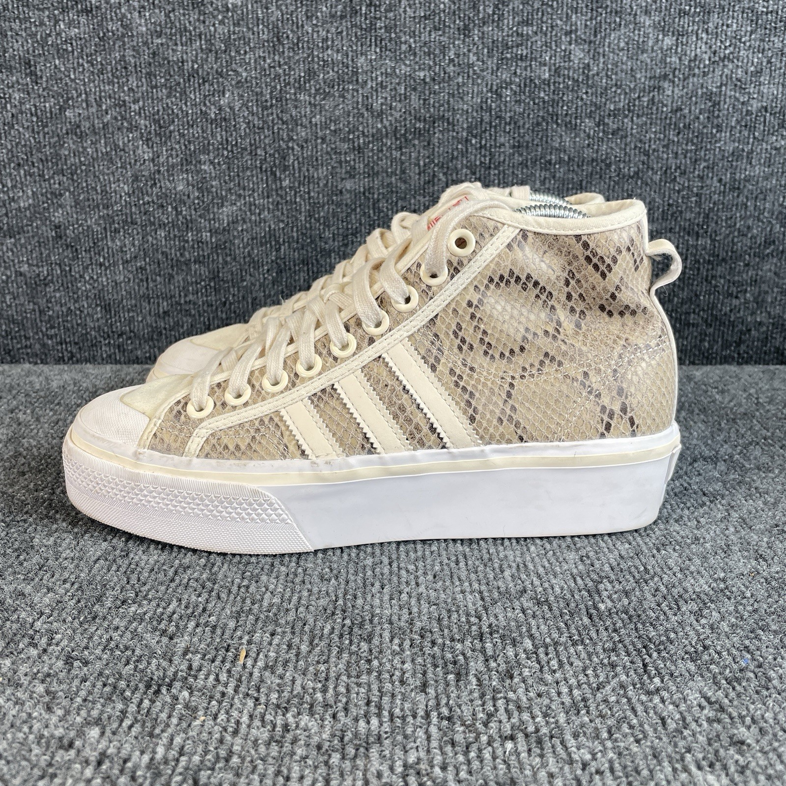 Adidas Nizza Platform Mid Python Sneaker Women's … - image 1