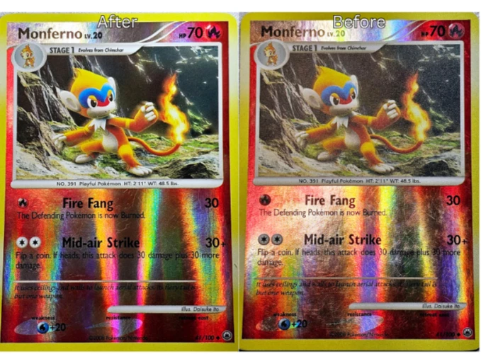 Kit limpiador y pulido de tarjetas Kellie's + tarjeta holográfica de bonificación con cada caja! Foto 4 de 4