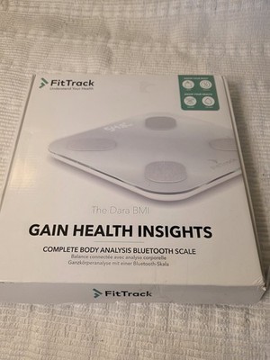 Fittrack Dara Smart Body BMI Digital Scale -White