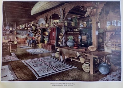 1914 Fred Harvey Great Southwest Railroad Brochure - Image 1 of 4