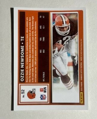 2025 Panini Donruss Optic Ozzie Newsome #52 Cleveland Browns | eBay
