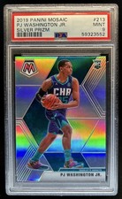 2019-20 Panini Mosaic PJ Washington Jr. RC Silver Rookie #213 Hornets PSA 9
