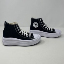 Converse Chuck Taylor All Star Move Hi Black Platform W 8