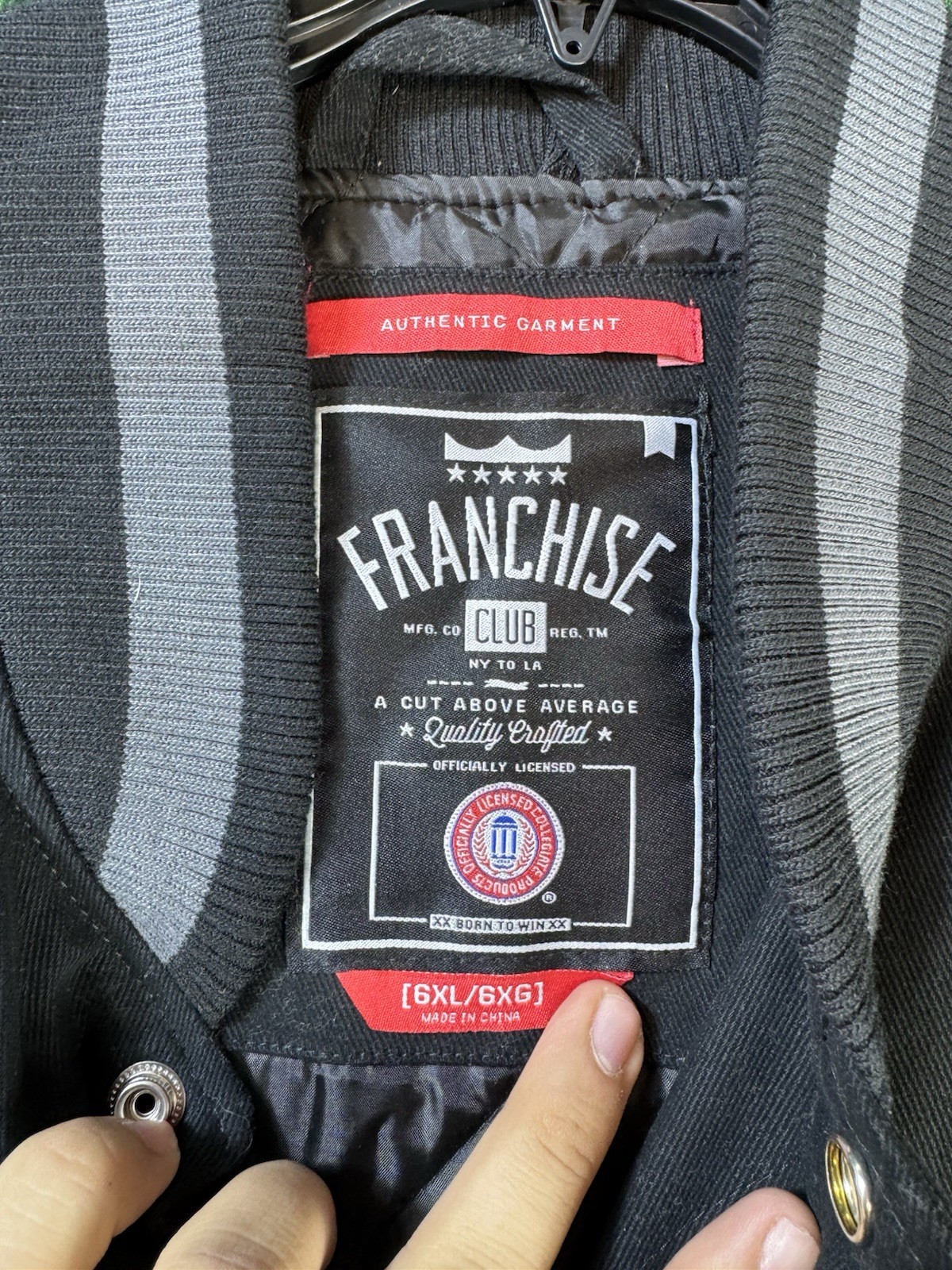 Franchise Club Men's Iowa State Cyclones Big 8 Commemorative Jacket Size 6XL