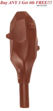 ☀️NEW Lego  Minifigure, Weapon Club with Spikes - Small Reddish Brown