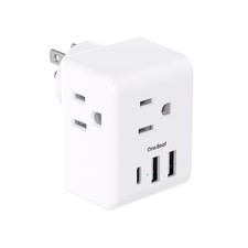 Multi Plug Outlet Extender, Power Strip Non Surge Protector Electric Outlet S...