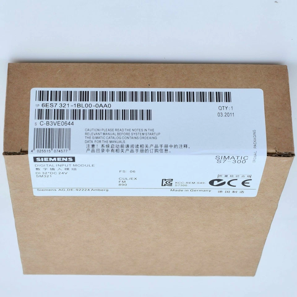 1PCS NEW IN BOX Siemens PLC Module 6ES7321-1BL00-0AA0 6ES7 321-1BL00-0AA0 - Image 2 of 4