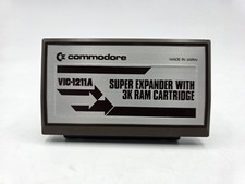 Super Expander With 3K RAM Cartridge Commodore Vic 20 VIC-1211A Rare Clean