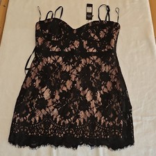 Mini Black Dress Fashion Nova New With Tags