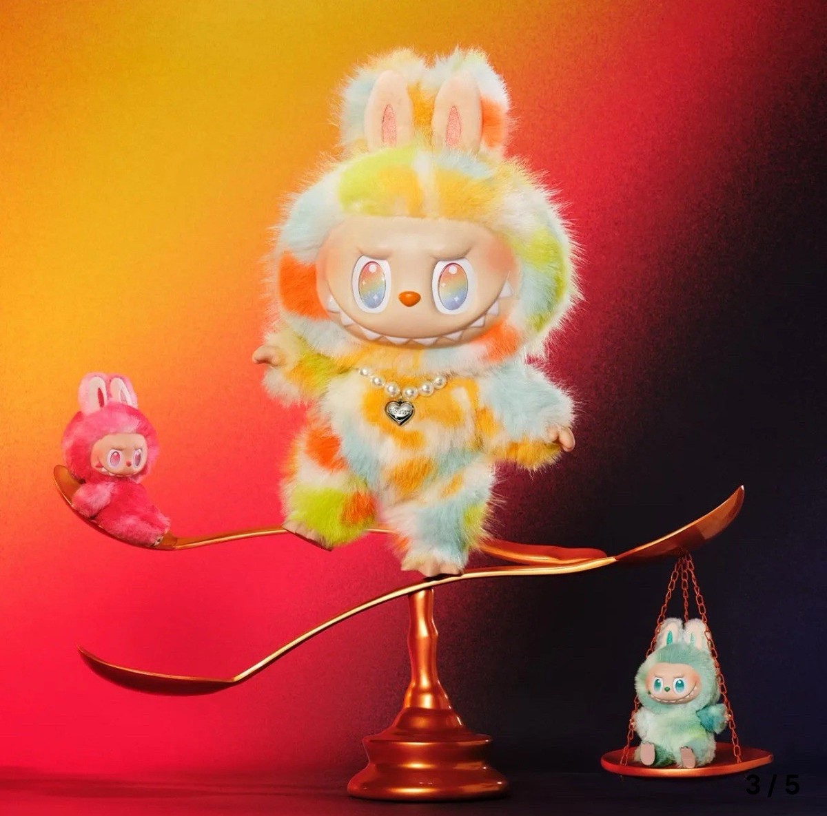 THE MONSTERS Big into Energy - ROCK THE UNIVERSE Vinyl Plush