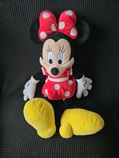 Disney Store Minnie Mouse Approx 20 Plush Stuffed Animal