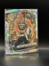 2025 Panini Prizm WNBA Megan Gustafson Silver Prizm #49 - Las Vegas Aces