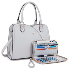 Purses for Women Top Handle Satchel Handbags Shoulder Bag Messenger Tote Bag ...