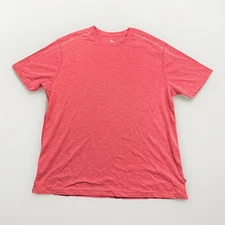 Tommy Bahama Paradiso Tee Performance Crew Shirt Orange/Peach Men's X-Large
