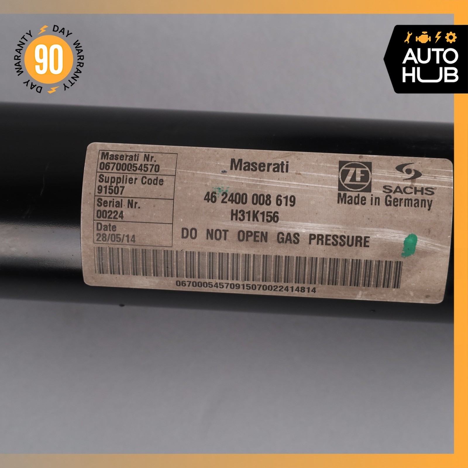 Maserati Ghibli Shock Strut Absorber Rear Left And Right Set 670008900 OEM