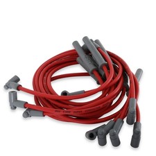 Msd 35389 Super Conductor Spark Plug Wire Set Red
