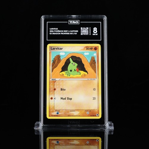 Larvitar graded TAG 8 for sale on eBay