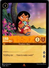 Lilo - Making a Wish The First Chapter 9/204 Rare Lorcana Near Mint