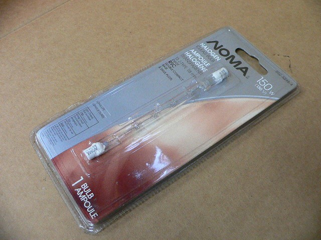 Noma T3, J-Type 118Mm, 052-5240-4 150W 118Mm Quartz Halogen Lamp Noma 052-5240-4