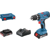 Bosch Akku-Bohrschrauber Gsr 18V-21 / 2X 2,0 Ah Akku + LadegeräT In L-Case